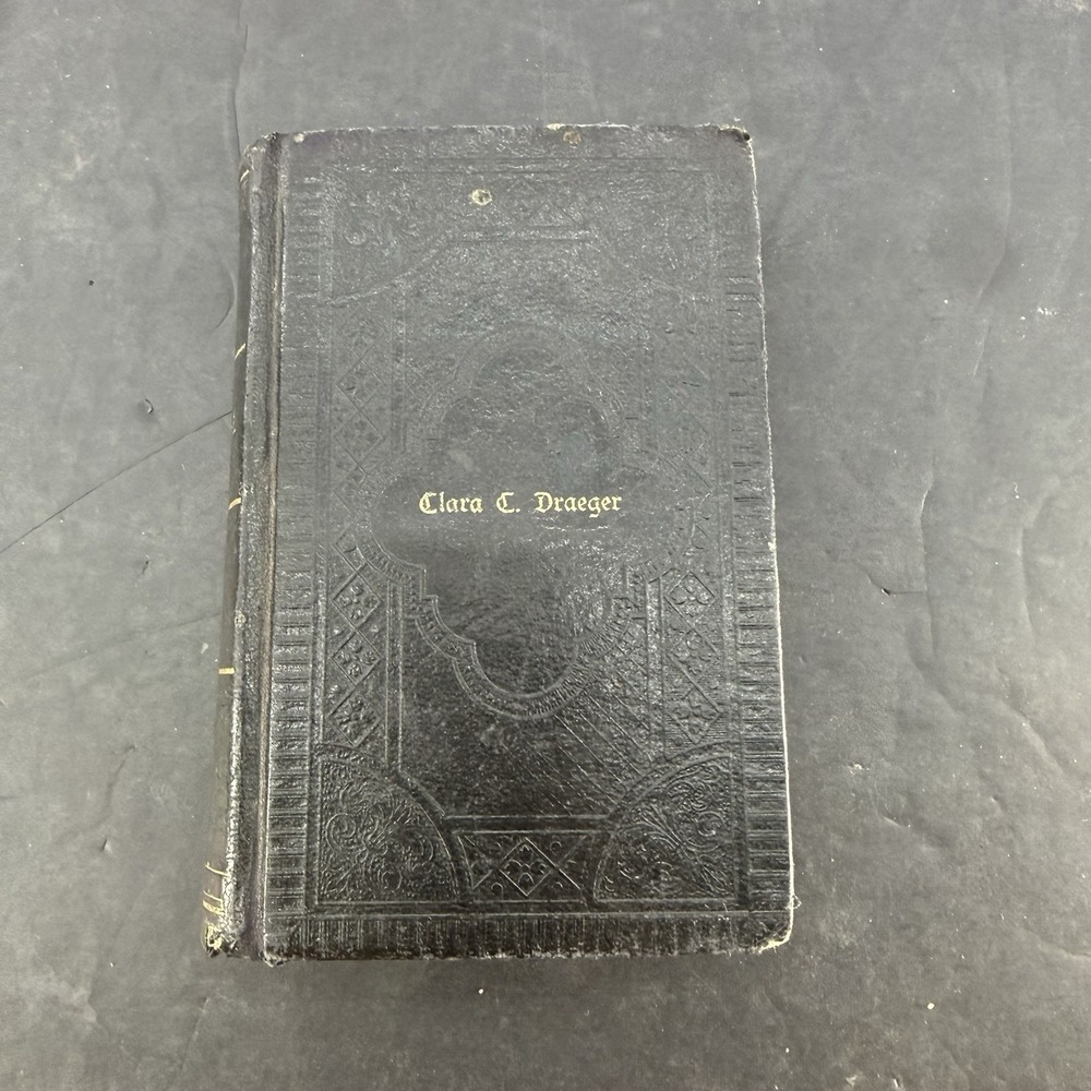 1904 German Lutheran Kirchen Gesangbuch Concordia St Louis Clara Draeger